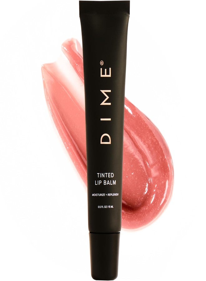 DIME Beauty Tinted Lip Balm (Desert Rose) - Hydrating Tinted Lip Balm and Gloss, Vegan & Cruelty-Free, Anti-Aging Lip Care, .5 oz / 15 ml - Image 1
